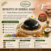 Picture of [Cold Process Plant-Based Oils with Herbal Extracts Handmade Acne Soap] aiSabun Propolis & Lithospermum 100g – Controls Oil, Cleanses Skin & Skin-Friendly