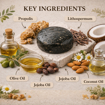 Picture of [Cold Process Plant-Based Oils with Herbal Extracts Handmade Acne Soap] aiSabun Propolis & Lithospermum 100g – Controls Oil, Cleanses Skin & Skin-Friendly