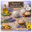 Picture of [100% Natural Handmade Lavender Soap] aiSabun 100g – Gentle, Moisturizing & Soothing for the Skin