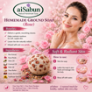 Picture of [Cold Process Plant-Based Oils with Herbal Extracts Handmade Rose Petal Soap] aiSabun 100g – Moisturizing, Soft & Radiant