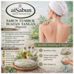 Picture of [Cold Process Plant-Based Oils with Herbal Extracts Handmade Mugwort Soap] aiSabun 100g – Natural Herbal Soap, Gentle & Soothing