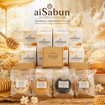 Picture of [Cold Process Plant-Based Oils with Herbal Extracts Handmade Whitening Soap] aiSabun Honey Whitening Cold Process Soap 50g – Brightens Dull Skin, Cleanses & Skin-Friendly