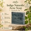Picture of [100% Natural Handmade Acne Soap] aiSabun Indigo Naturalis Cold Process Soap 50g – Helps Control Oil, Cleanses & Skin-Friendly