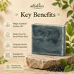 Picture of [100% Natural Handmade Acne Soap] aiSabun Indigo Naturalis Cold Process Soap 50g – Helps Control Oil, Cleanses & Skin-Friendly