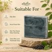 Picture of [Cold Process Plant-Based Oils with Herbal Extracts Handmade Acne Soap] aiSabun Indigo Naturalis Cold Process Soap 50g – Helps Control Oil, Cleanses & Skin-Friendly