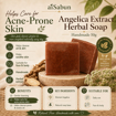 Picture of [100% Natural Handmade Acne Care Soap] aiSabun Angelica Extract Cold Process Soap 50g – Helps Care for Acne-Prone Skin, Cleanses Excess Oil & Skin-Friendly