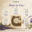 Picture of [100% Natural Handmade Acne Soap] aiSabun Lavender Acne Cold Process Soap 50g – Controls Oil, Cleanses & Skin-Friendly