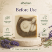 Picture of [100% Natural Handmade Acne Soap] aiSabun Lavender Acne Cold Process Soap 50g – Controls Oil, Cleanses & Skin-Friendly